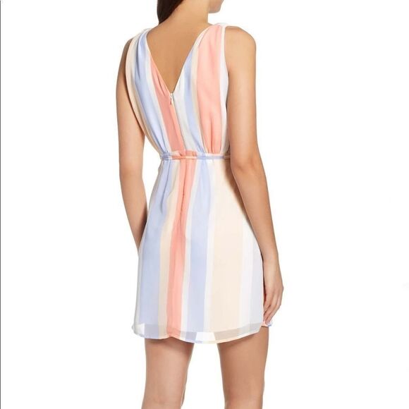Dee Elly Surplice Minidress (G7) - Picture 2 of 8